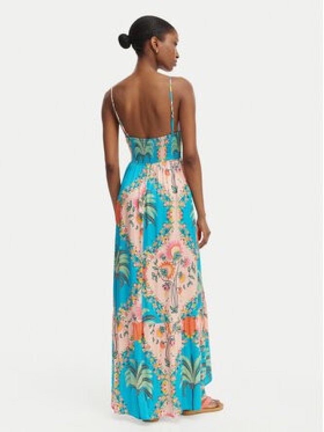 Maaji Sukienka letnia Isadora PT2123CLD009 Błękitny Regular Fit