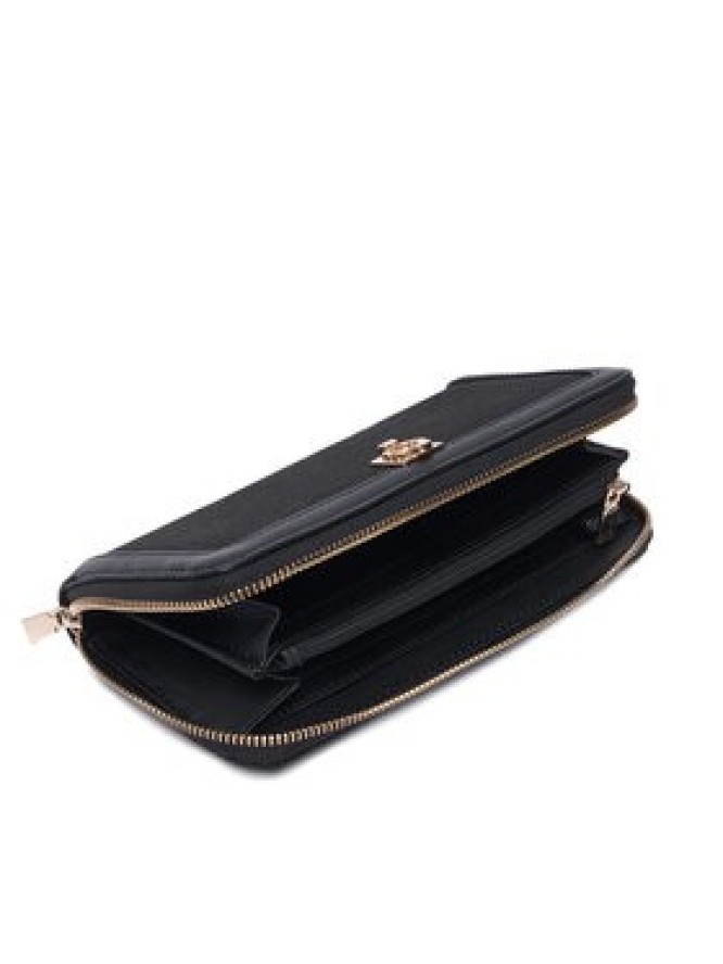 Guess Portfel Audrey Logo Slg SWJG97 55146 Czarny
