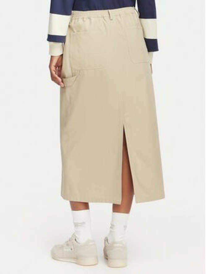 Reebok Spódnica midi Stefania RK25700CCW Beżowy Regular Fit