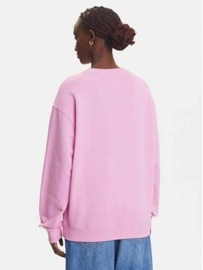Tommy Jeans Bluza Gradient Flag DW0DW21396 Różowy Relaxed Fit