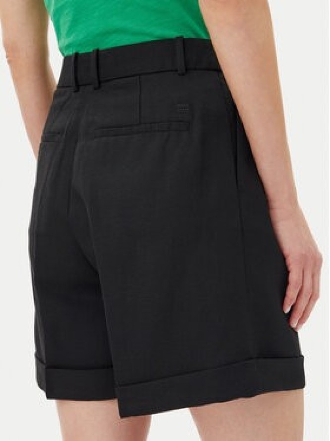 Tommy Hilfiger Szorty materiałowe WW0WW44767 Czarny Regular Fit