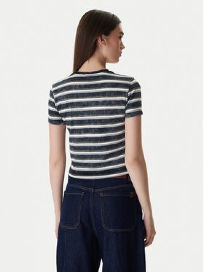 Guess T-Shirt W6RI41 J1314 Granatowy Regular Fit