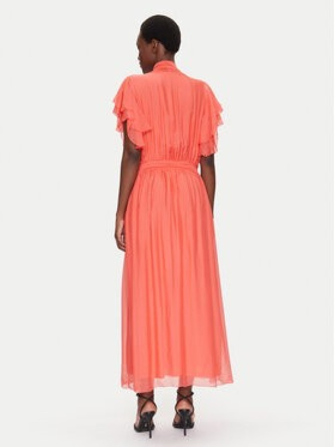 Dixie Sukienka letnia A207W017A Koralowy Regular Fit