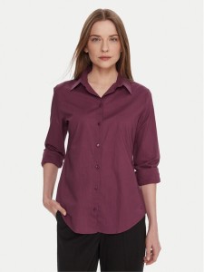 United Colors Of Benetton Koszula 5WPQDQ0AX Fioletowy Regular Fit