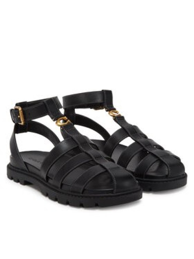 Coach Sandały CAR69 Czarny