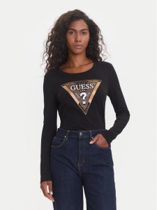 Guess Bluzka W5BI75 J1314 Czarny Regular Fit