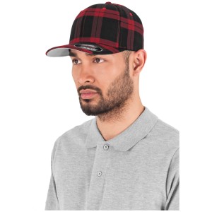 Czapka Flexfit tartan plaid