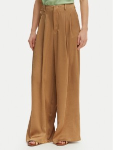 Iconique Spodnie palazzo Harper IC26-014 Brązowy jasny Wide Leg