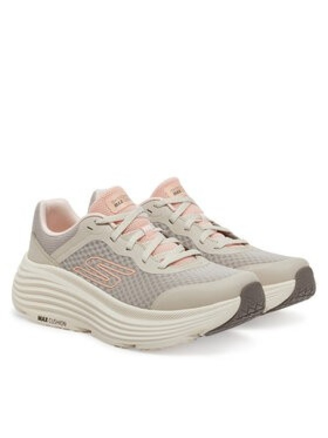 Skechers Buty do biegania Max Cushioning Endeavour 129470/NAT Beżowy