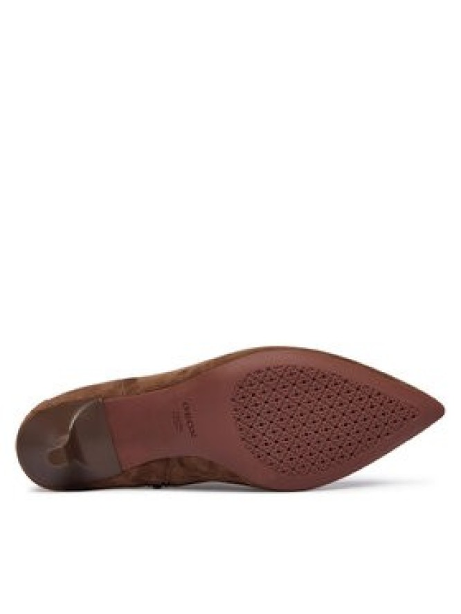 Geox Botki D Kleopy D56YBB 21 C6006 Brązowy