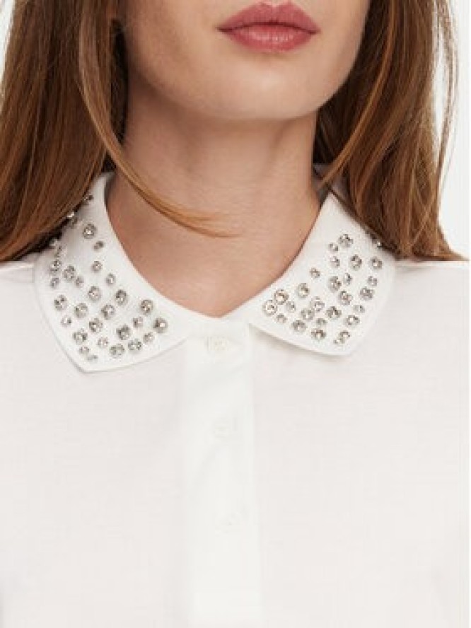 Marella Polo Gonzaga 2513951014 Biały Relaxed Fit