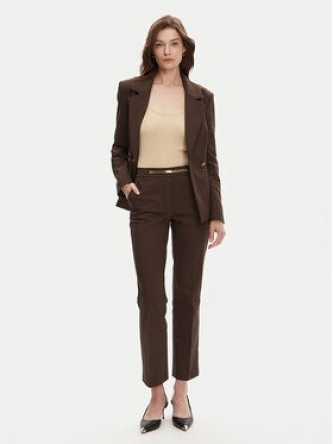 Marciano Guess Spodnie materiałowe 5GGB17 7311A Brązowy Regular Fit