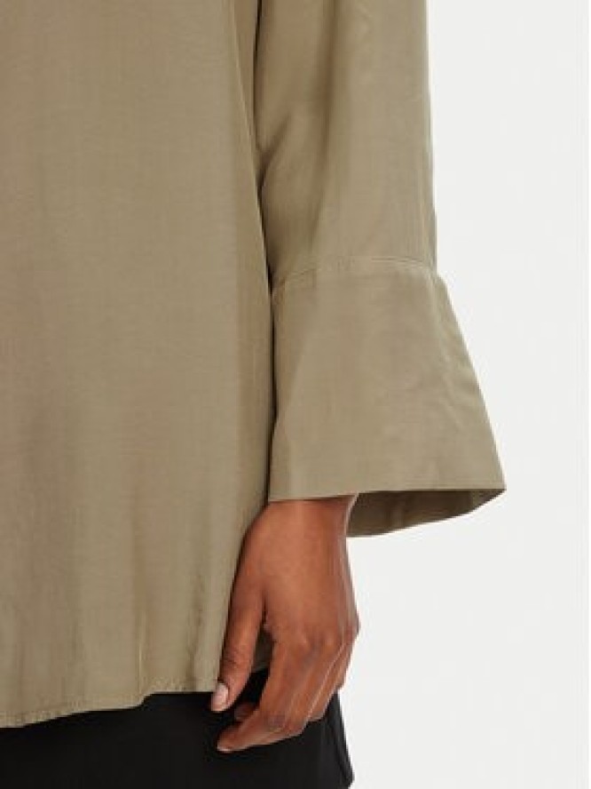 ACCESS FASHION Koszula 53-7027-437 Zielony Loose Fit