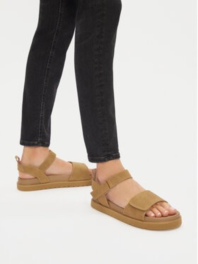 JENNY Sandały HY86009-21 Brązowy