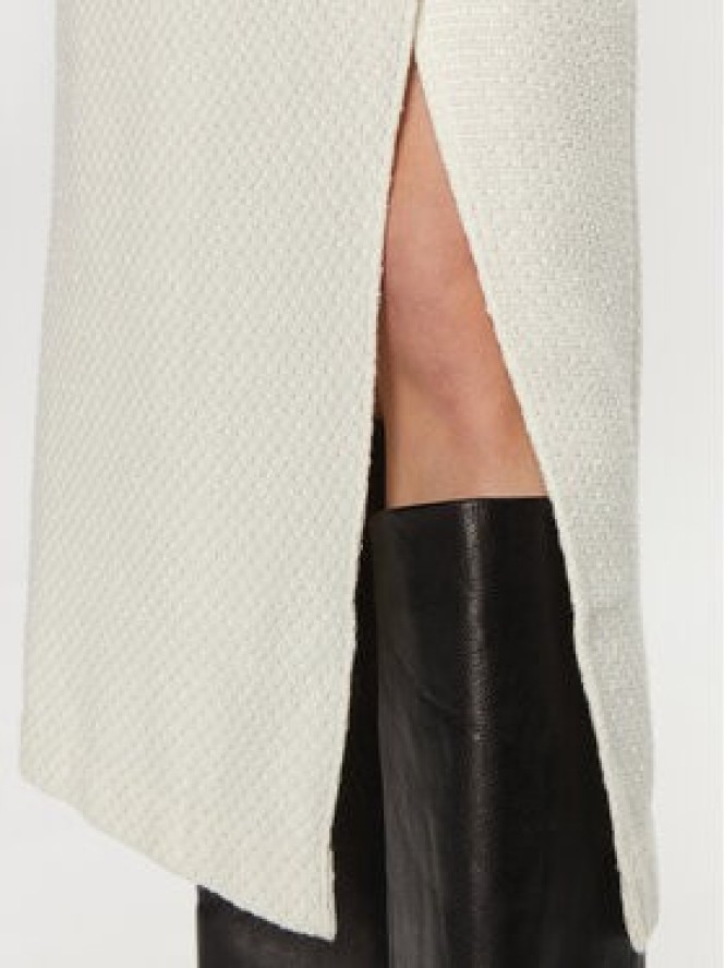 Karen by Simonsen Spódnica midi Pepper 10105053 Écru Regular Fit