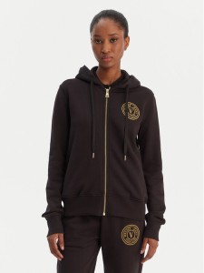 Versace Jeans Couture Bluza 80HAIT02 CF01T Czarny Regular Fit