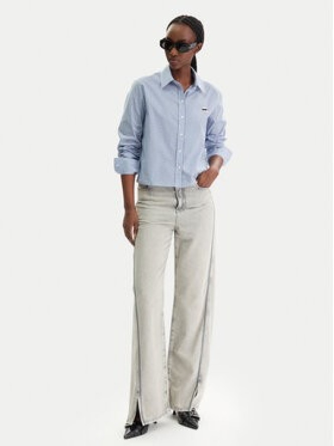 KARL LAGERFELD Koszula B1W11020 Błękitny Regular Fit