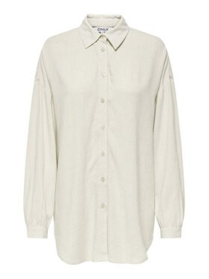 ONLY Koszula Siesta 15347208 Beżowy Oversize