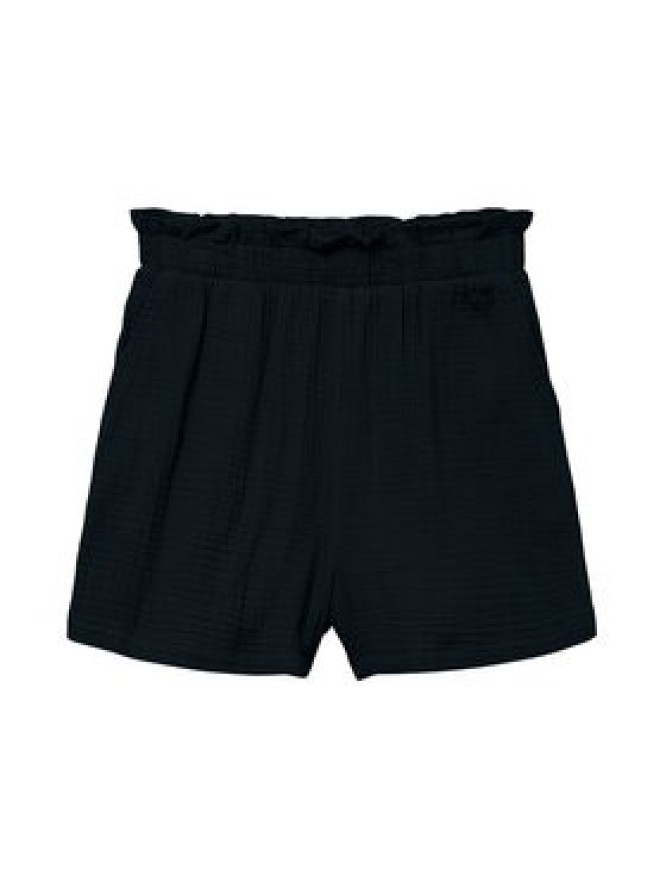 Vero Moda Szorty materiałowe Natali 10279687 Czarny Baggy Fit