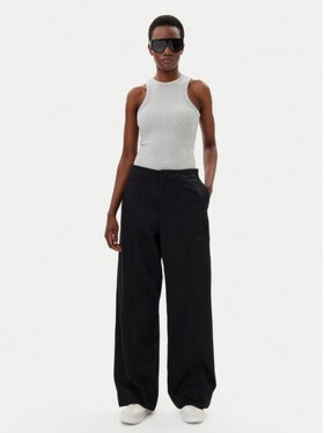 Calvin Klein Jeans Spodnie materiałowe J20J225340 Czarny Relaxed Fit