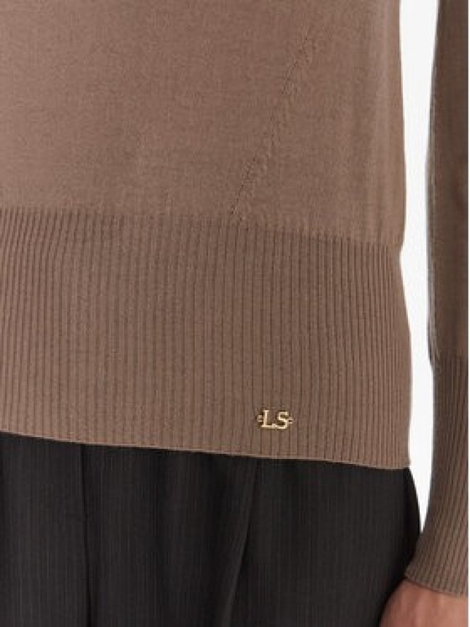 Luisa Spagnoli Golf Manos 100106 Czarny Slim Fit