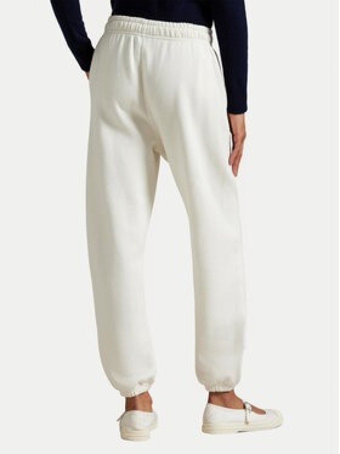 Polo Ralph Lauren Spodnie dresowe 211971758002 Biały Tapered Fit