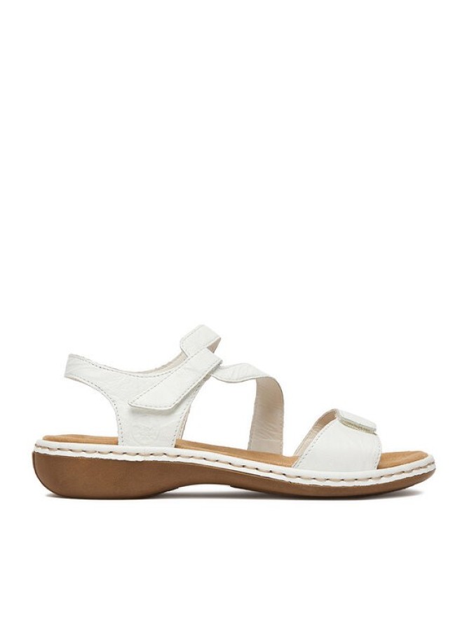Rieker Sandały CEO-659C7-80 Biały