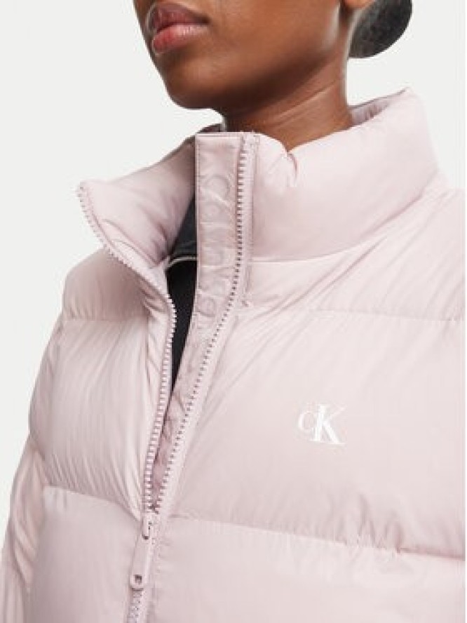 Calvin Klein Jeans Kurtka zimowa Essential LV047H503G Różowy Regular Fit