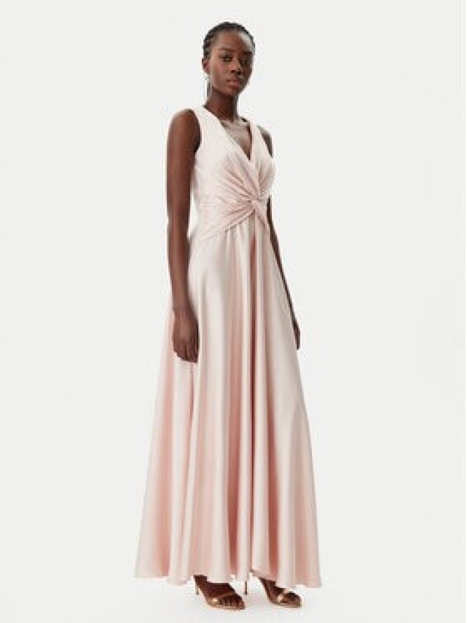 Rinascimento Sukienka wieczorowa CFC0122455003 Różowy Regular Fit