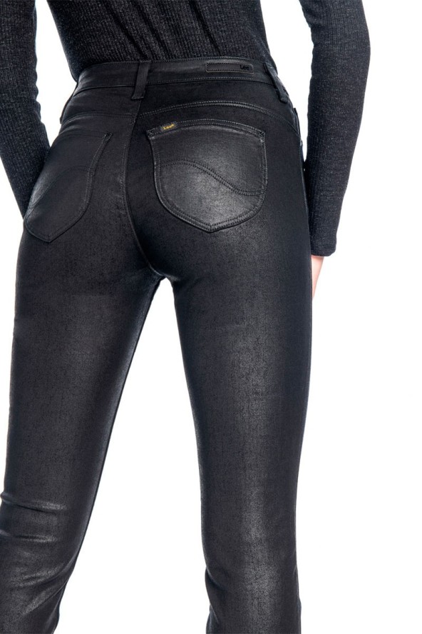 LEE SCARLETT HIGHT DAMSKIE SPODNIE JEANSOWE RINSE L30KEI36 112106471