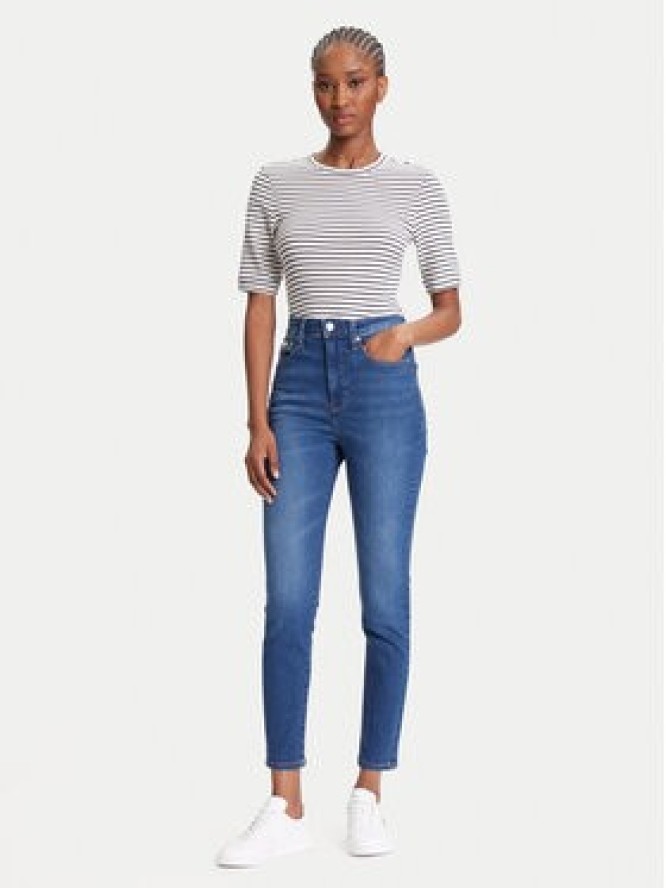 Calvin Klein Jeans Jeansy LV047B773G Granatowy Skinny Fit