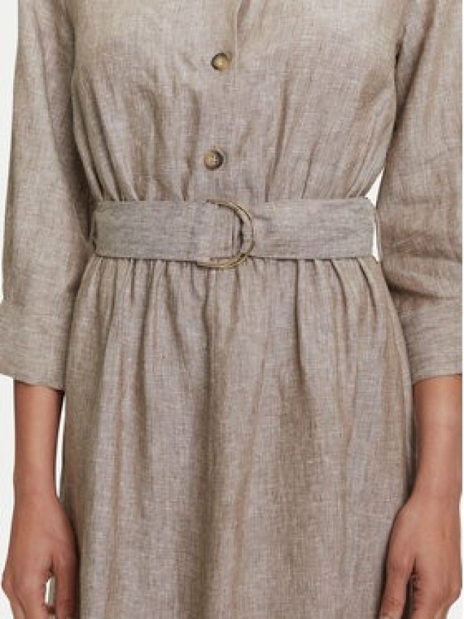 KAOS Sukienka codzienna RP1MR046 Szary Regular Fit