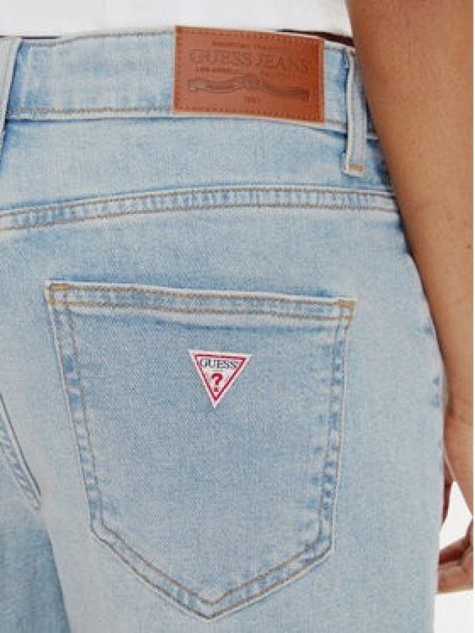 Guess Jeans Jeansy W4BA0Y D5CCA Niebieski Wide Leg