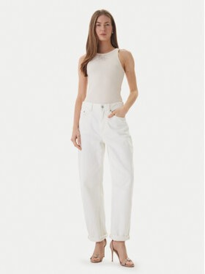 Guess Top W6RP39 KD092 Beżowy Regular Fit