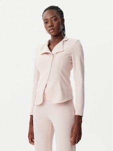 Rinascimento Marynarka CFC0122737003 Różowy Regular Fit