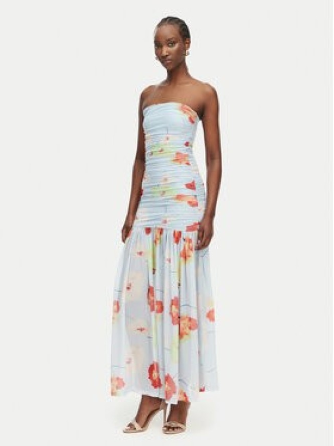 Bardot Sukienka letnia Solana 59875DB3 Niebieski jasny Regular Fit
