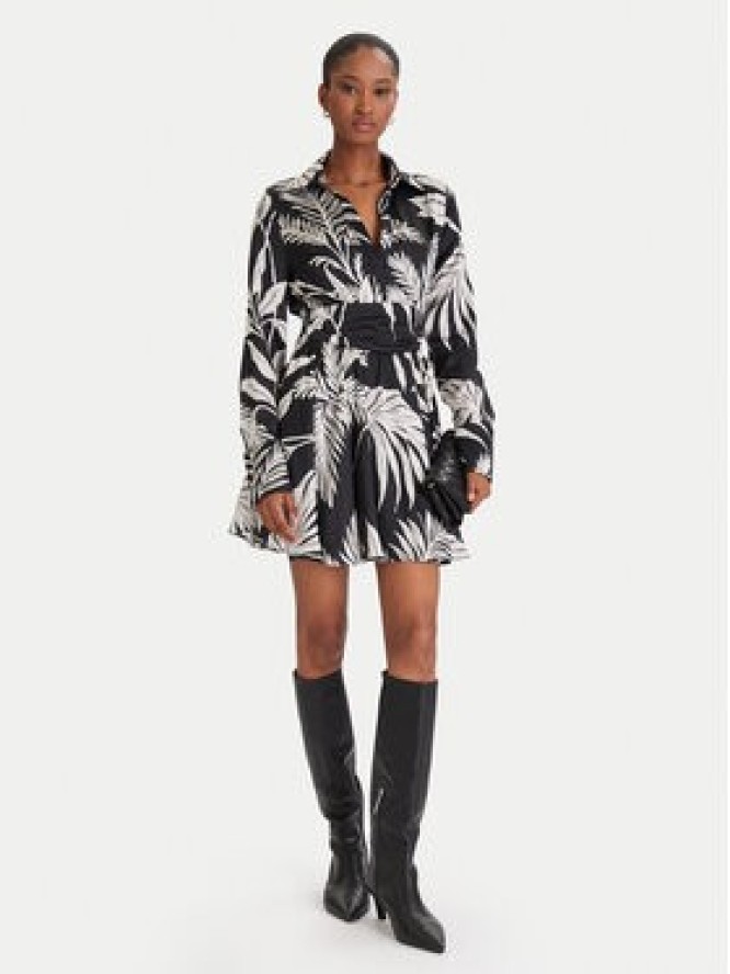 Guess Sukienka koktajlowa W5YK00 WF1T2 Zielony Regular Fit