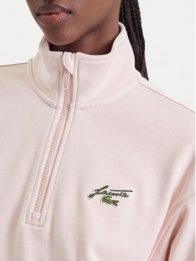 Lacoste Bluza SF8504 Różowy jasny Regular Fit