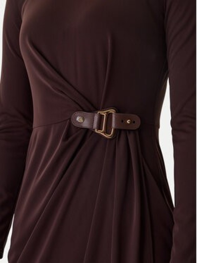 LAUREN RALPH LAUREN Sukienka codzienna 250951397001 Brązowy Slim Fit
