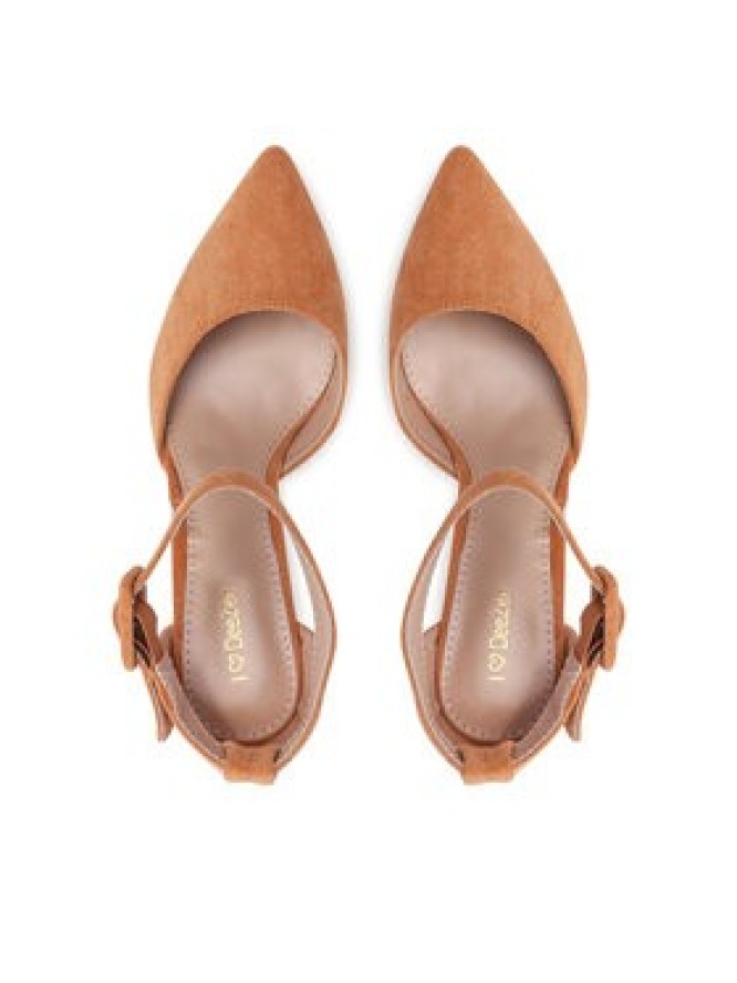 DeeZee Czółenka KL-HHK539-01 Brązowy