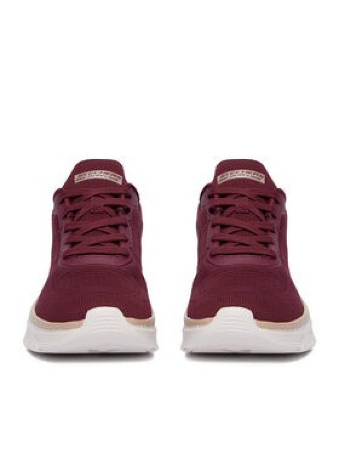 Skechers Sneakersy C-BOBS HI FLEX 117385 BURG Bordowy