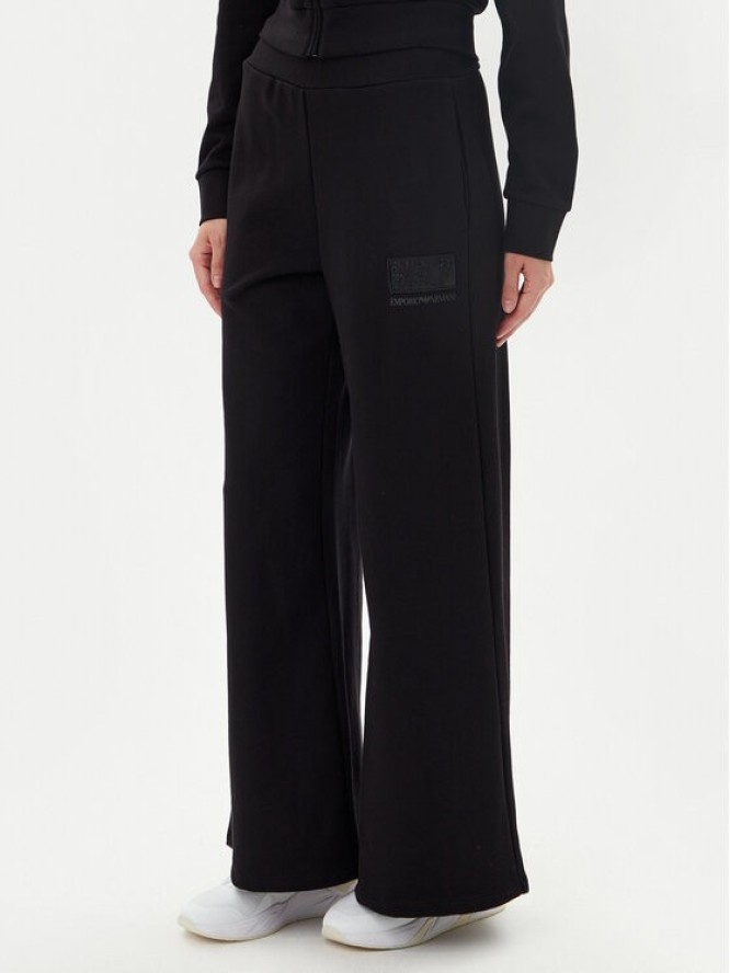 EA7 Emporio Armani Spodnie dresowe 7W000179 AF12473 UC001 Czarny Wide Leg