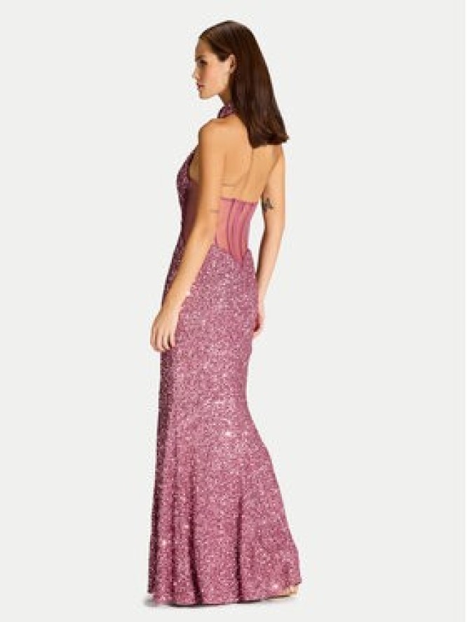 Hey Kyla Sukienka wieczorowa 5AJ006HK Różowy Slim Fit
