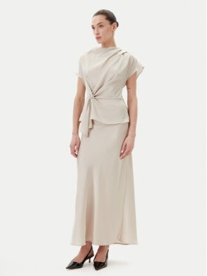 Bruuns Bazaar Bluzka Acacia BBW4427 Beżowy Regular Fit