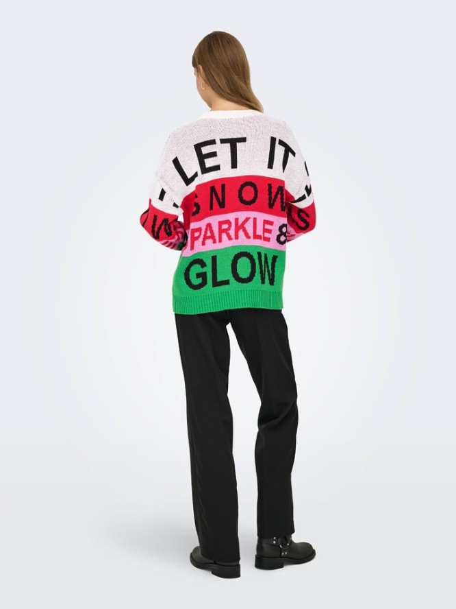ONLY Sweter ze wzorem rozmiar: S