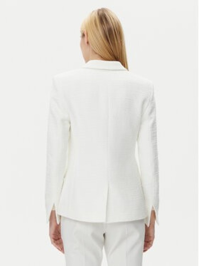 BOSS Marynarka Jatawa2 50535931 Biały Slim Fit