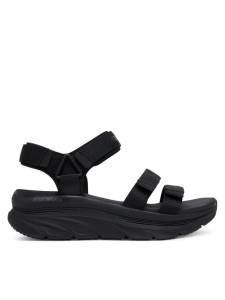 Skechers Sandały D'Lux Walker-Going-Out Vibes 119828/BBK Czarny