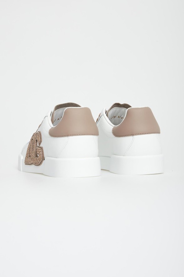 Sneakersy damskie skórzane Portofino DOLCE & GABBANA