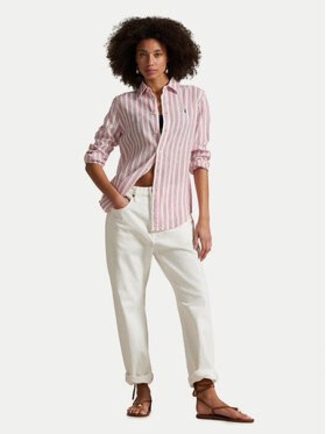 Polo Ralph Lauren Koszula 211970691008 Różowy Classic Fit