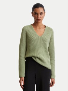 Marc O'Polo Sweter 506 6059 60097 Zielony Slim Fit